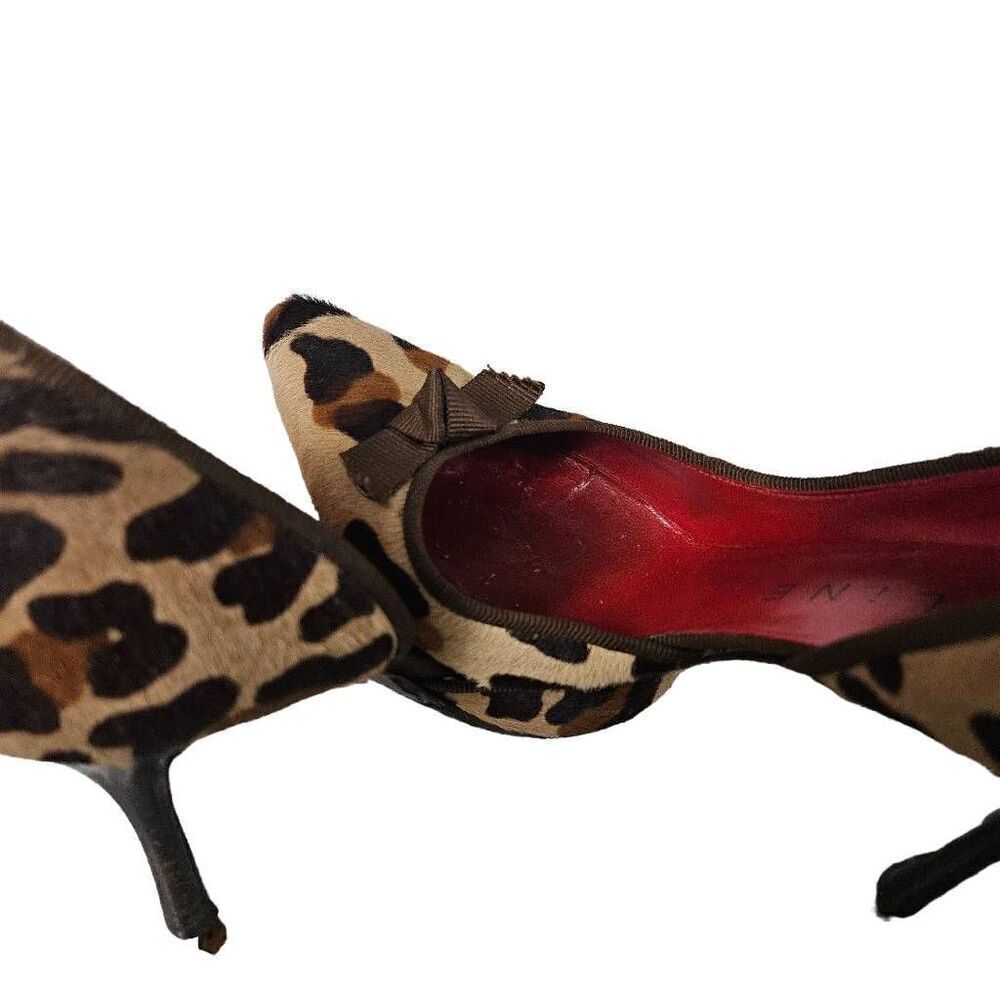 Celine pointed toes Leopard print - Picture 11 of 11